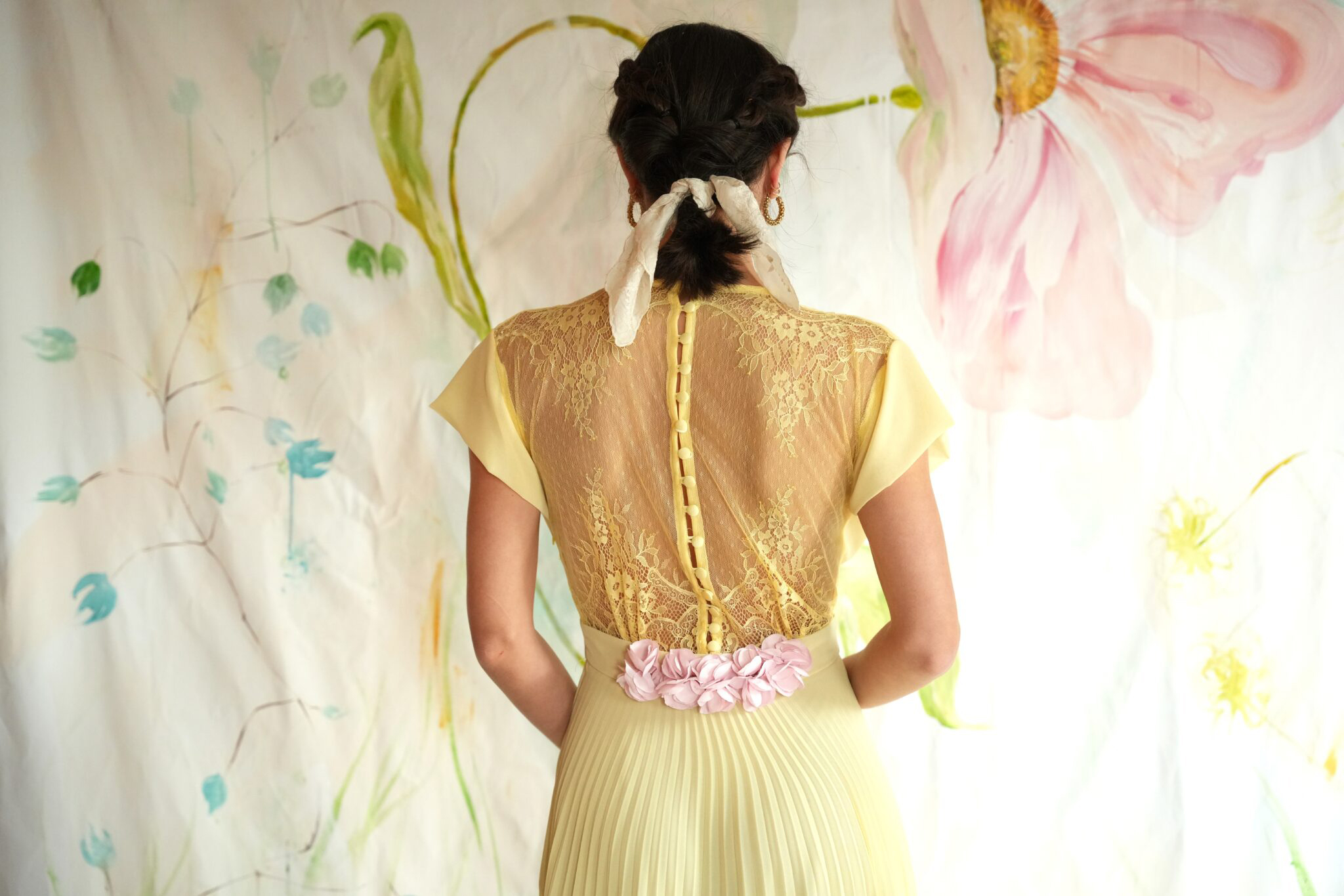 Madame Shoushou camelia φόρεμα