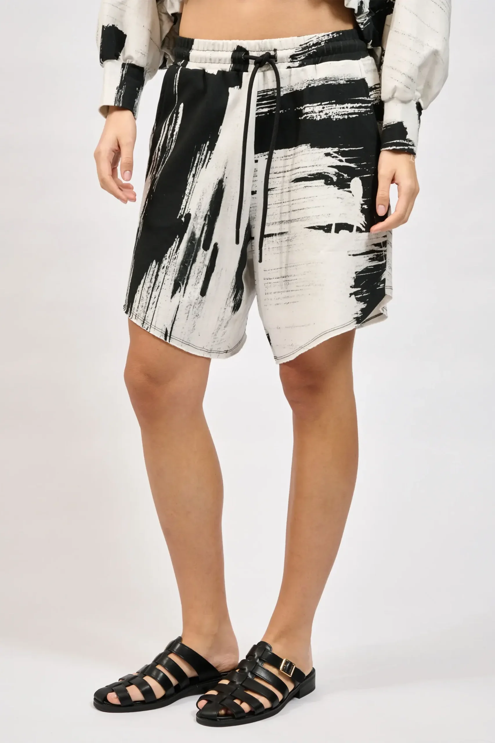 Collectiva Noir LOOM BERMUDA - Black