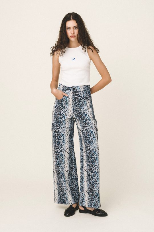 Love + Alicia DAVI Printed Cargo Pants