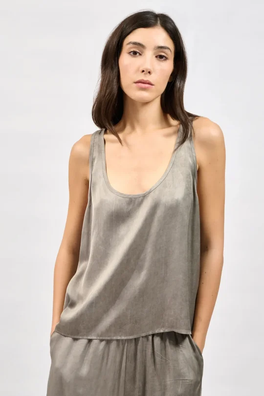 Collectiva Noir LUNARIA TOP - Grey