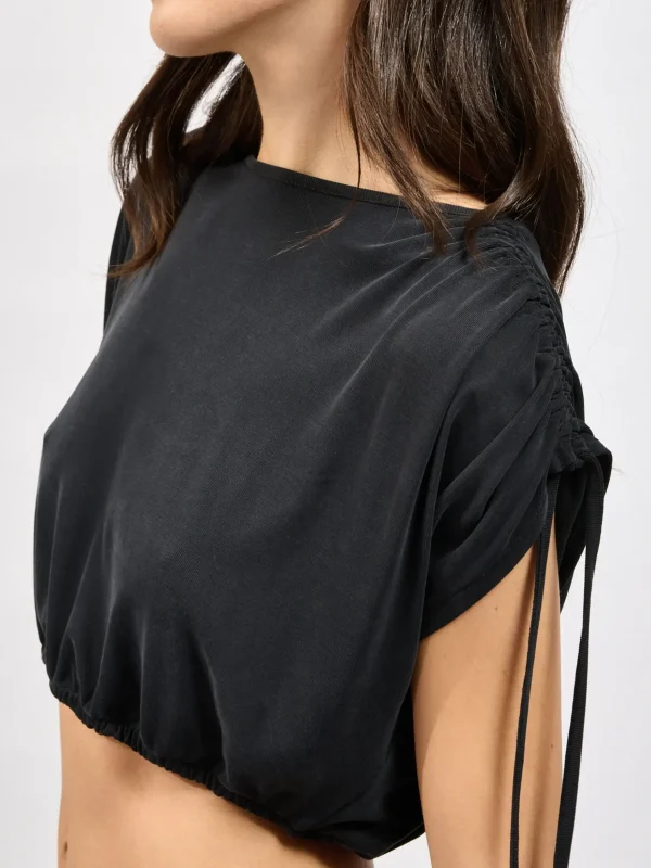 Collectiva Noir PEONY TOP - Black