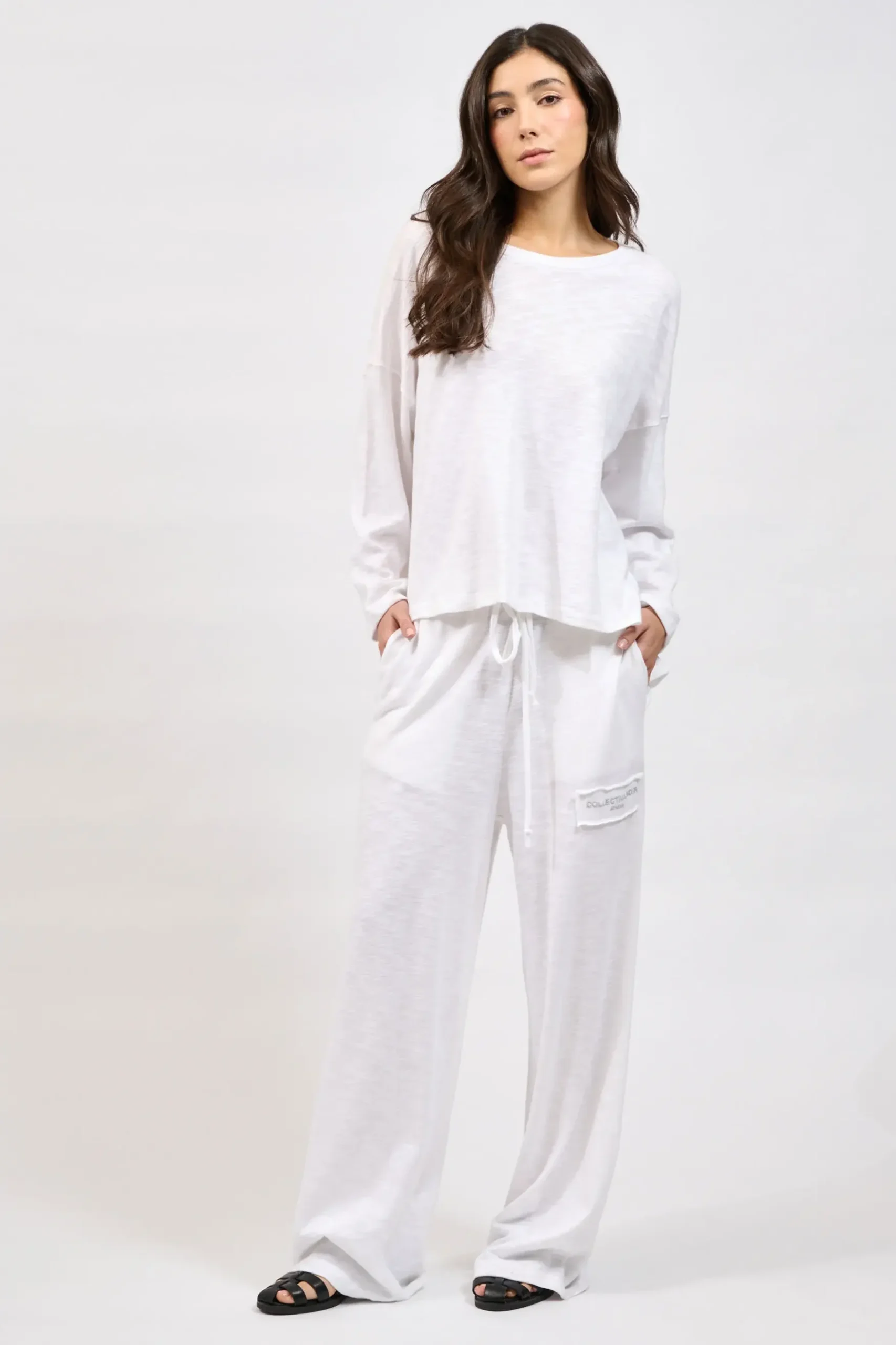 Collectiva Noir SELENE PANTS - White