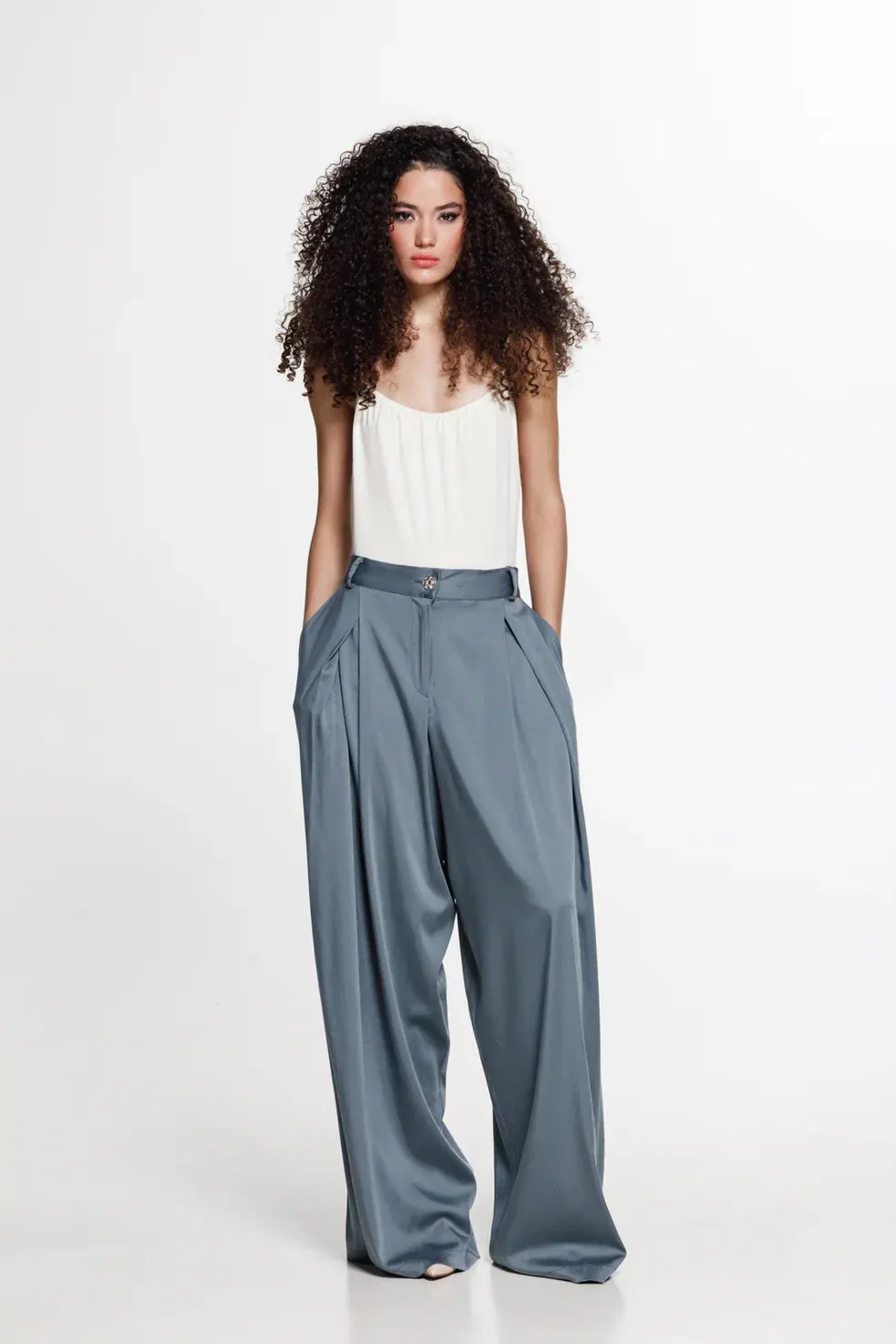 The Jerkins Chesmu Pants - Stone Blue