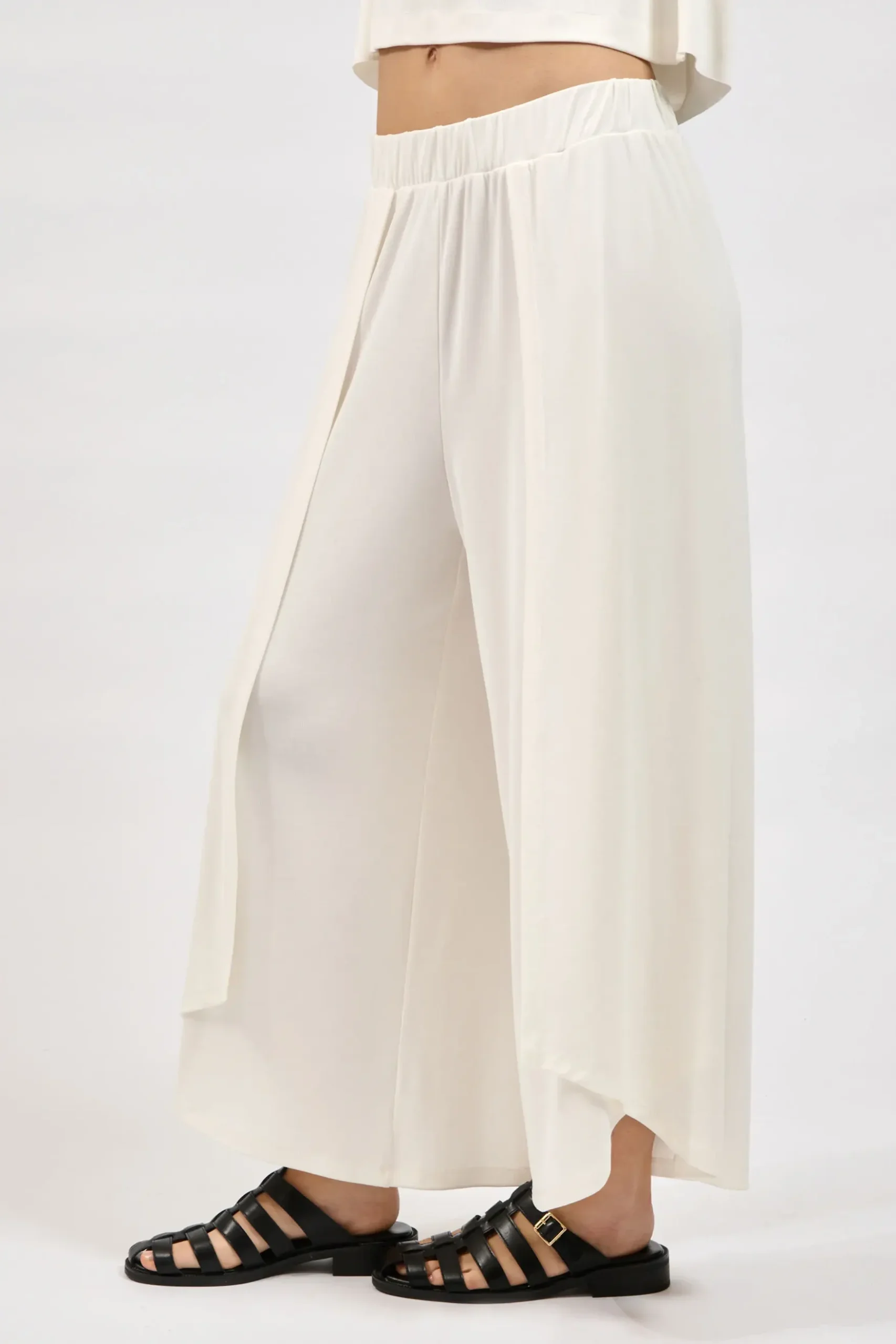 Collectiva Noir ZELIA PANTS - White