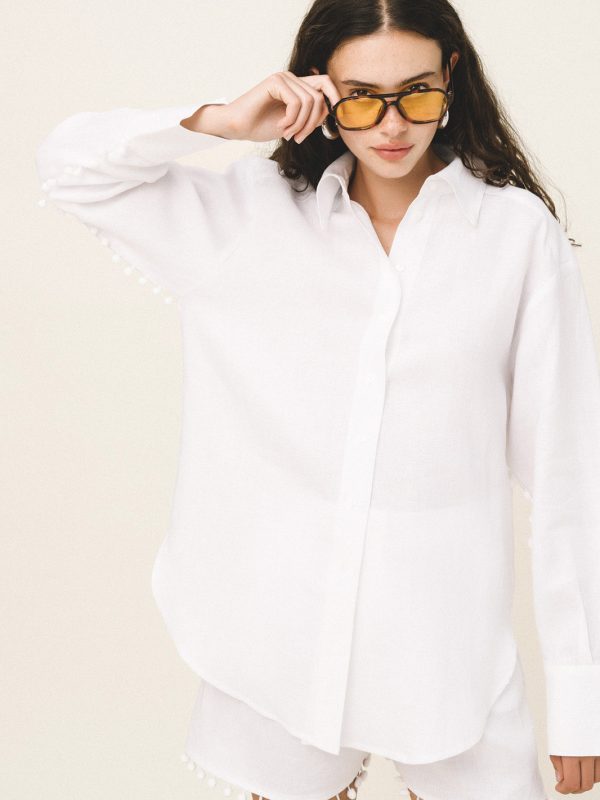 Love + Alicia ELENA Linen Shirt