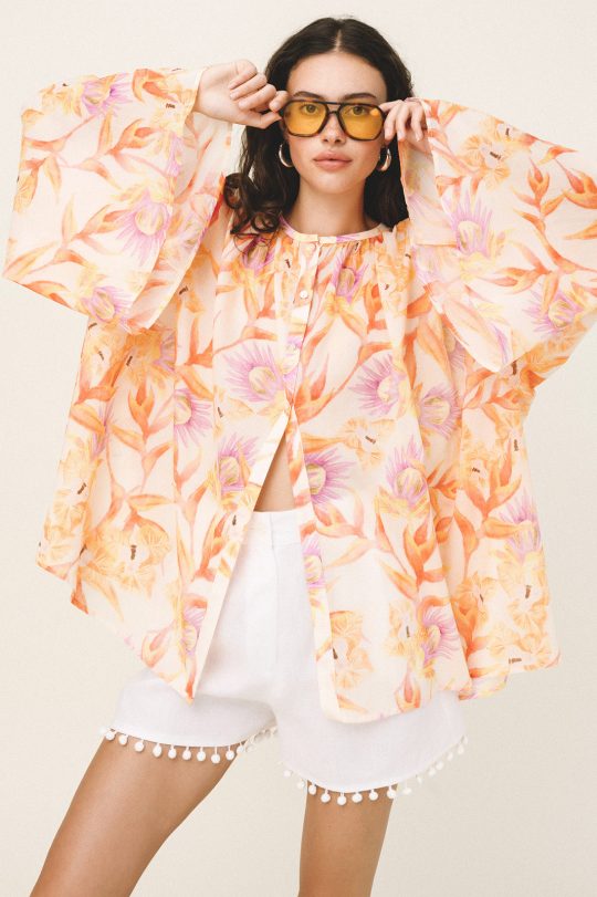 Love + Alicia JULY Cotton Voile Shirt