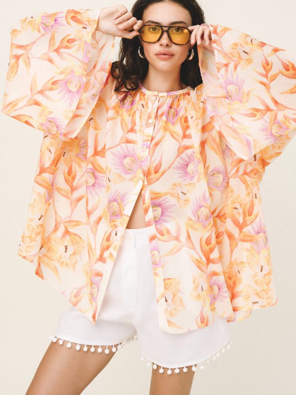 Love + Alicia JULY Cotton Voile Shirt