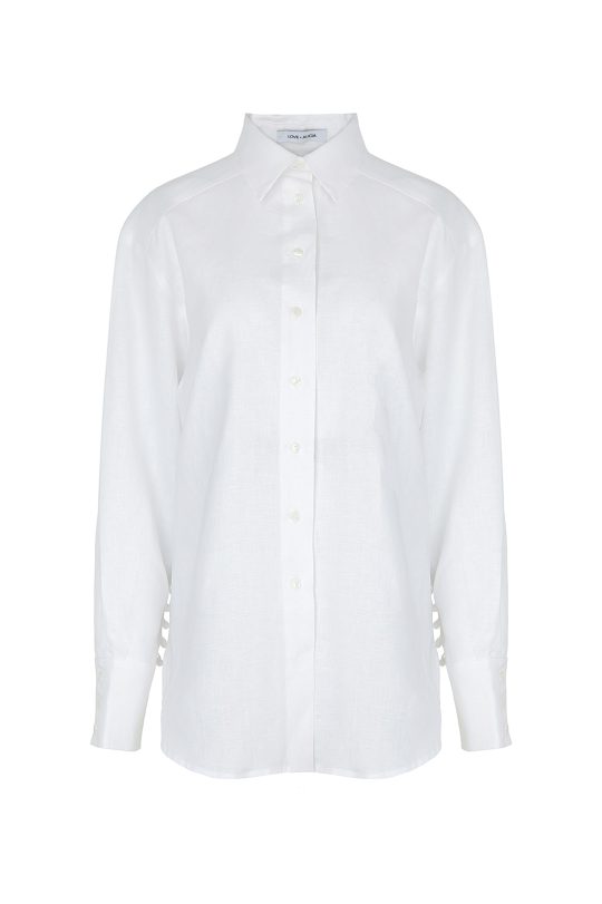Love + Alicia ELENA Linen Shirt