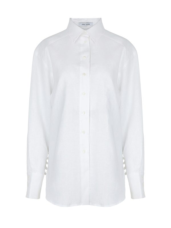 Love + Alicia ELENA Linen Shirt