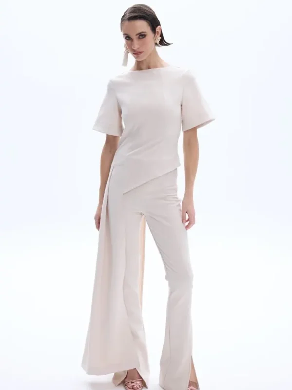 Be A Bee Nadia Ecru Pants
