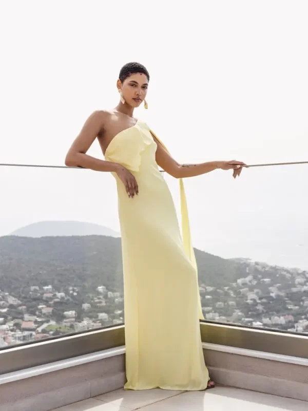 Be A Bee Solstice Butter Yellow Dress