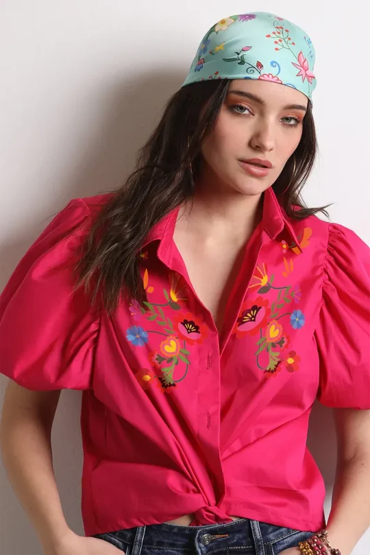 Bee Me FRIDA SHIRT (fuxia)