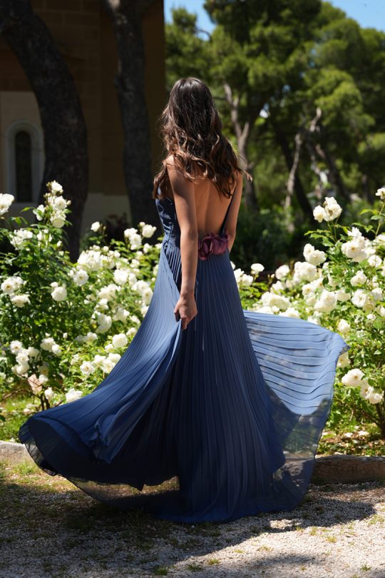 Madame Shoushou oceane dress in blue