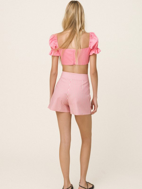 Love + Alicia SOREL Printed Cotton Skort