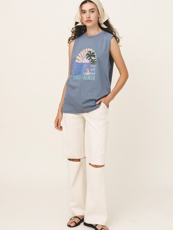 Love + Alicia RISING SUN TANK