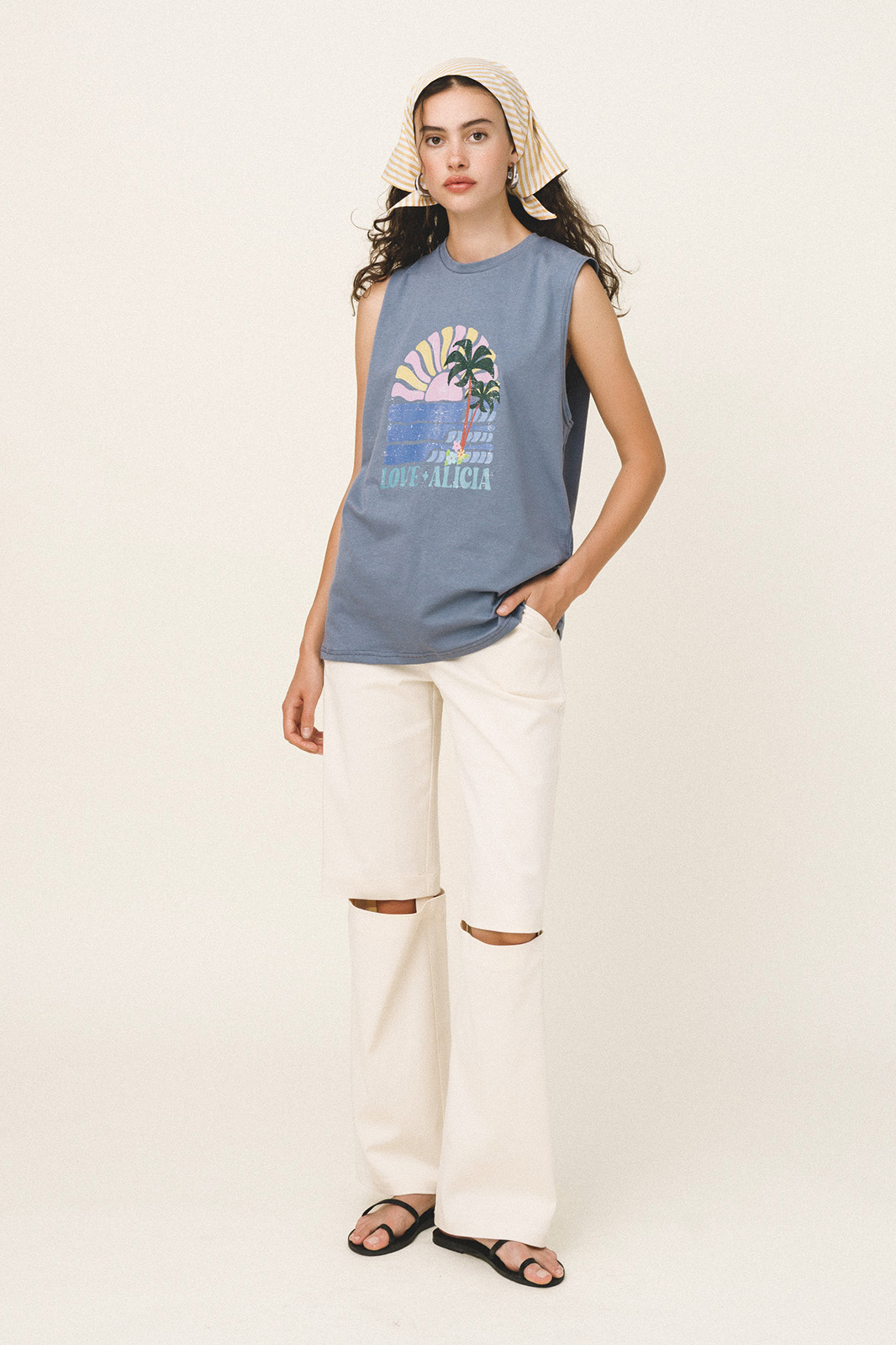 Love + Alicia RISING SUN TANK