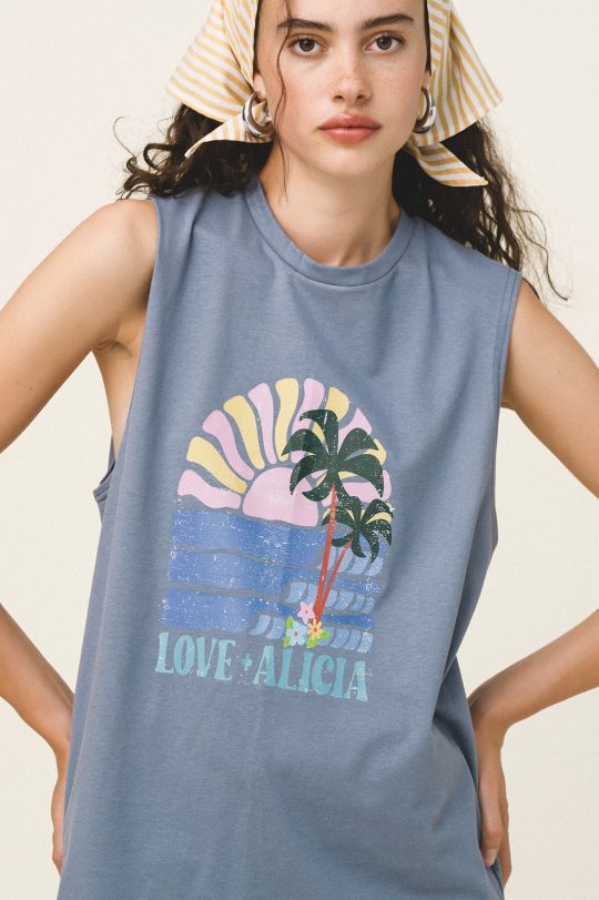 Love + Alicia RISING SUN TANK