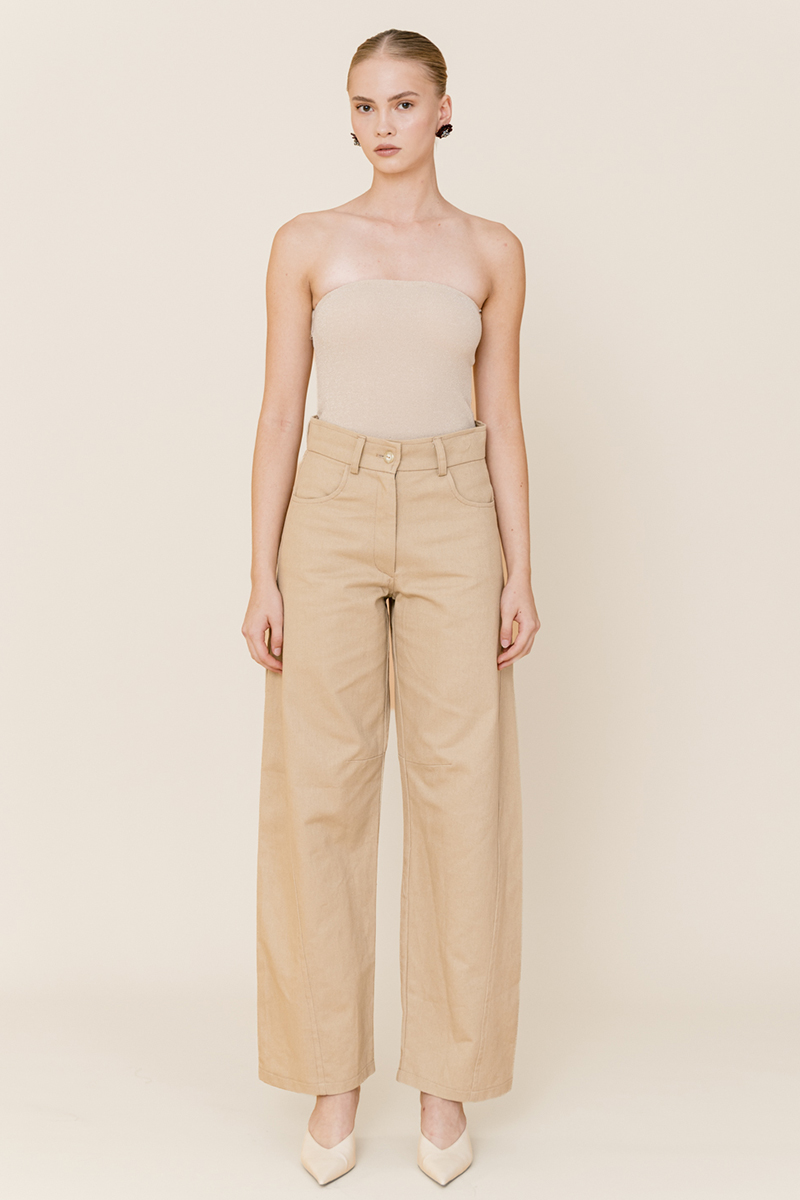 Love + Alicia BOLA Straight-Leg Tailored Pants