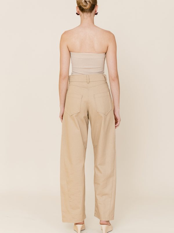 Love + Alicia BOLA Straight-Leg Tailored Pants